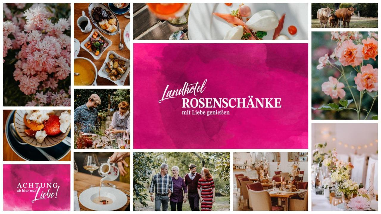 Landhotel Rosenschaenke Kreischa Bagian luar foto